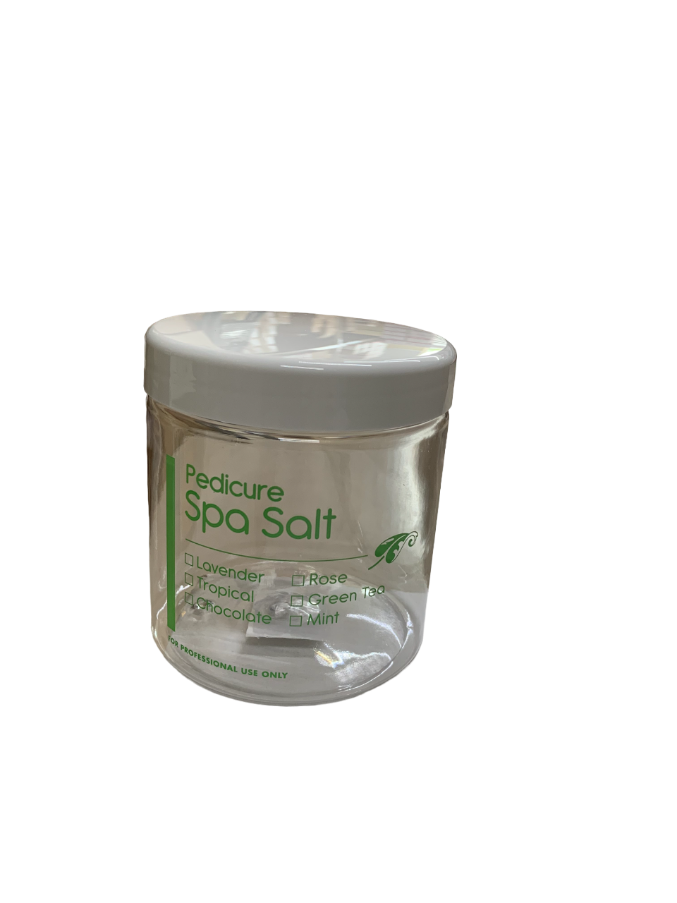 Empty Jar Pedicure Spa Salt 16oz